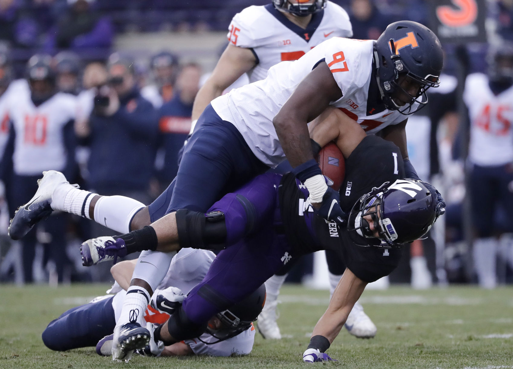 Illinois Northwestern Football